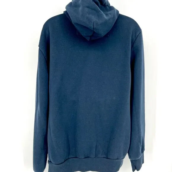 Cedar Wood State Navy British Flag Pullover Hoodie Size XL - Picture 4 of 8